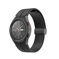 Correa Silicona Iman para Samsung Watch 4 / 4 Classic - Negro